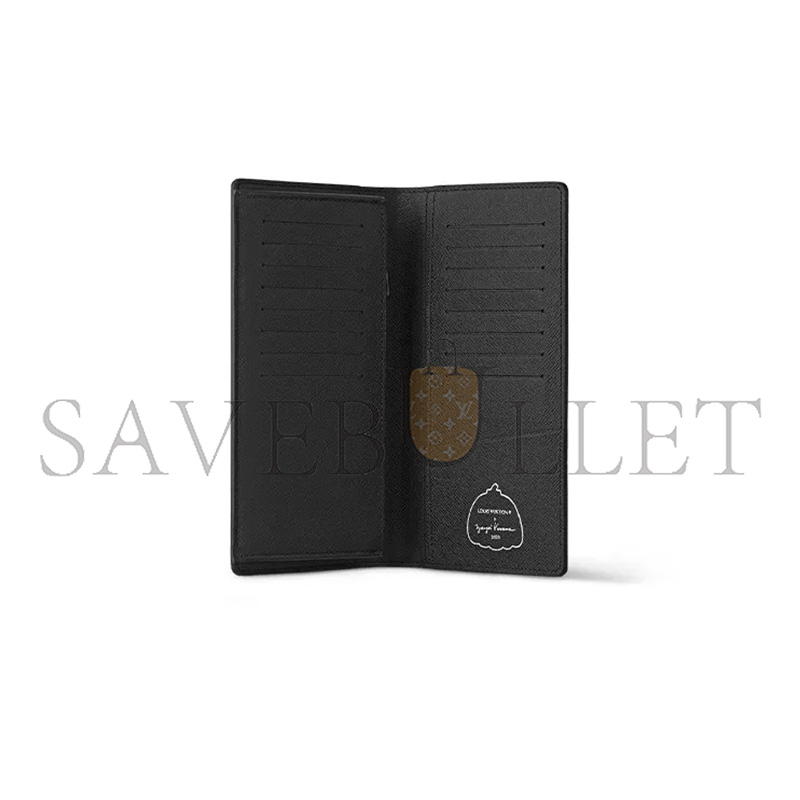 LOUIS VUITTON X YAYOI KUSAMA BRAZZA POLKA DOT WALLET M81932 (19*10*2cm)